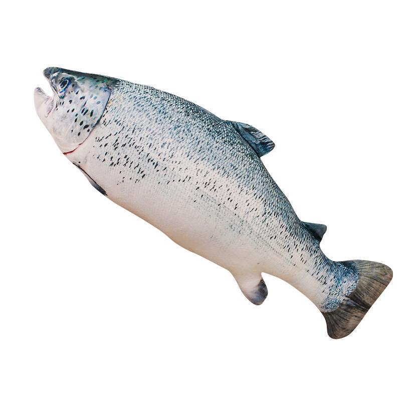 20-100cm Schattige Baars Pluche Speelgoed Gevuld Zee Dieren Kussen Vis Dolfijn Pop Haai Cartoon Zacht Slaapkussen Cadeau
