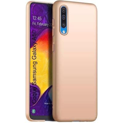 Protective Case - PROSHOP - Samsung Galaxy A50 - Silicone - Gold - Flexible