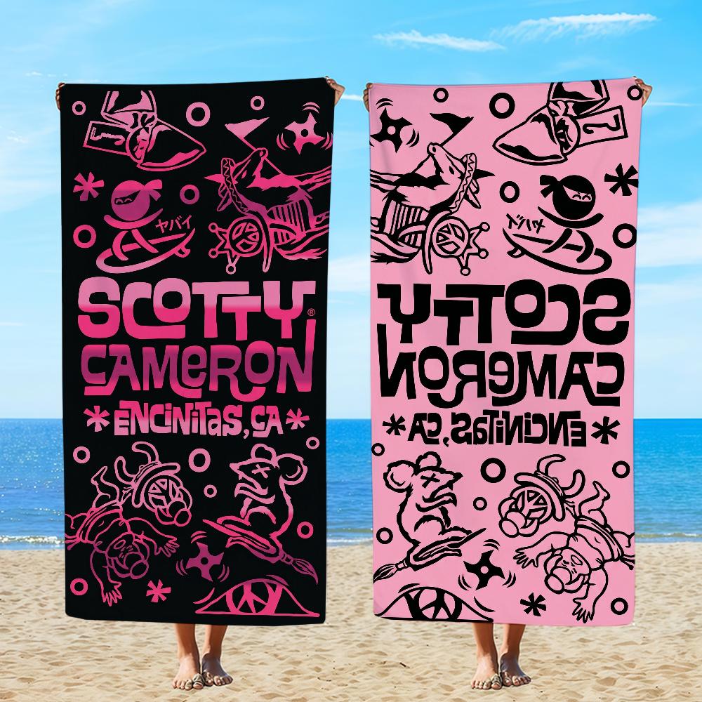 Towel Textile Bathrobe Beach C-CameronS-ES Quick-Drying Lightweight Portable Luxury Camping S-ScottyS-ES Swim Pool Travel