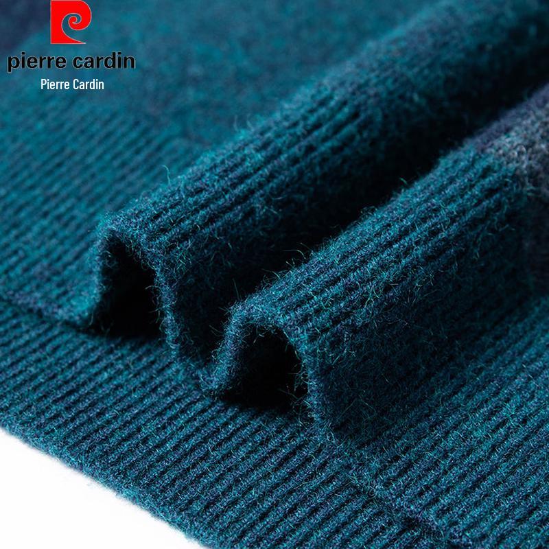 Pierre Cardin Men's Round Neck Wool Blend Sweater
