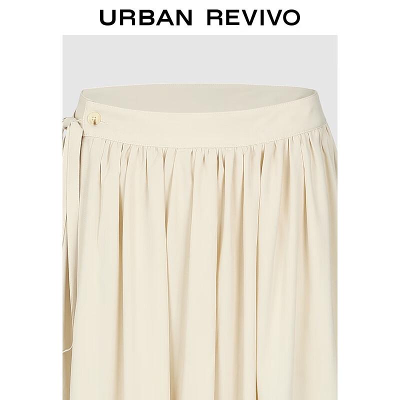 UR Women's Casual A-Line Tie-Waist Skirt