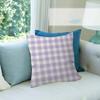 Stripe  Plaid Throw  solid color  Pillow Covers Cartoon Sofa Decorative Home Doublesided Printing Short Plush  Cushion Cover