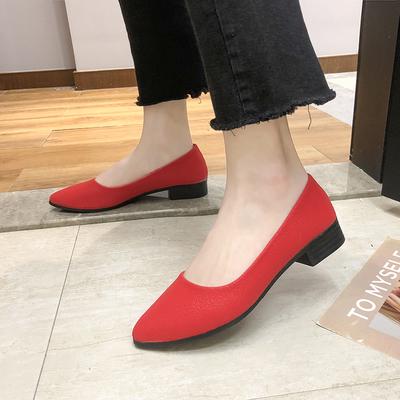 Fashion Brand New Hot Sale Blue Red Yellow Black Green Glossy Patent Leather Women Nude Flats Ladies Shoes 2024