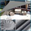 Shade sail sunshade gray premium canopy garden 5x5x7m
