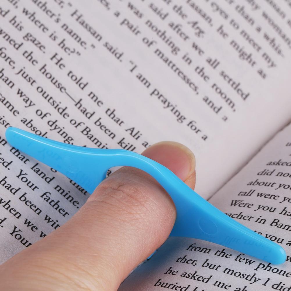 High Performance PP Material, 10 Pcs Thumb Bookmarks for Convenient Rding, Relieve Finger Fatigue, Idl Gift for Book Rding Lovers and Students