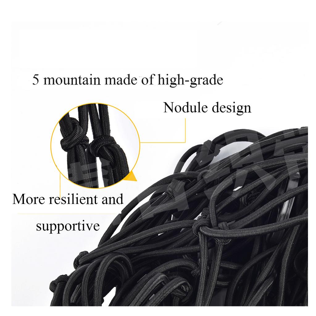 Roof luggage rack cargo net, high quality latex rope, pickup trucks, trucks can be used