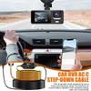Dash Cam Hardwire 3-Lead Dash Cam Cord With Display Voltage Monitor Type C Hard Wire For Vehicle Safety Systems Electronics