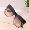 Oversized Cat Eye Sunglasses Women 2025 Luxury Brand Fashion Large Frame Square Sun Glasses For Men Retro Trendy Cateye Eyewear
