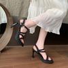 Fashion 2025 New Summer Fashionable Casual Women's Sandals Increased Waterproof Platform Stylish Roman Loafers for Women