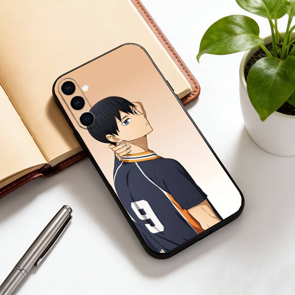 Tobio Kageyama Phone Case For Samsung Galaxy A73,A72,A71,A70,A53,A52,A51,Others Soft Black Cover