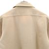 Flying Cross 70s vintage Short sleeve Poly shirt beige military Men's Used
