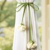 Elastic Band Curtain Tieback Flower Shape Adjustable Window Curtain Buckles Tassels No Punching Curtain Rope Holders Kids Room
