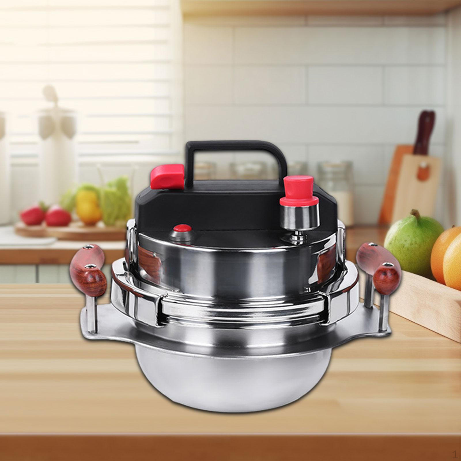 

Маленькая скороварка, рисоварка Посуда для всех варочных поверхностей из нержавеющей стали 1.2L 23.5cmx19cm