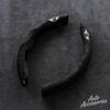 Suede Car Steering Wheel Cover Anti-Slip Protect Accessories For BMW Mini Cooper One JCW F54 F55 F56 F60 R50 R52 R53 R60 Sticker