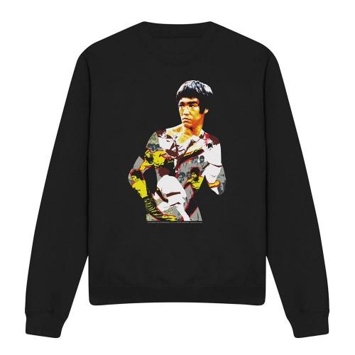 Bruce Lee Unisex Adult Body Of Action Sweatshirt