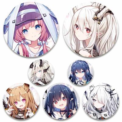 58MM Fashion Jewelry Accessories Pop Game Arknights Enamel Pins Aesthetic Handmade Cute Brooch Pin Cartoon Badge for Backpack Clothes