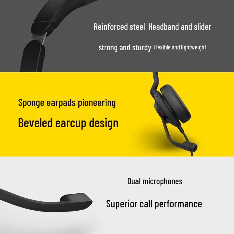 Jabra Evolve2 30 USB Single Ear UC Headset (CN version)
