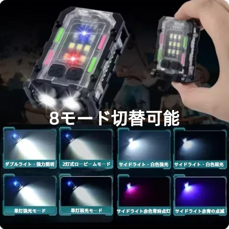 Multifunctional Mini EDC High Brightness 9 LED with Magnet Can Be Attached To Ultra 8 For Outdoor Mountain Power Outage Disasters of of Light, Lights,