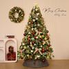 Large Encrypted Flickering Christmas Tree Ornament Set for Living Room Decor