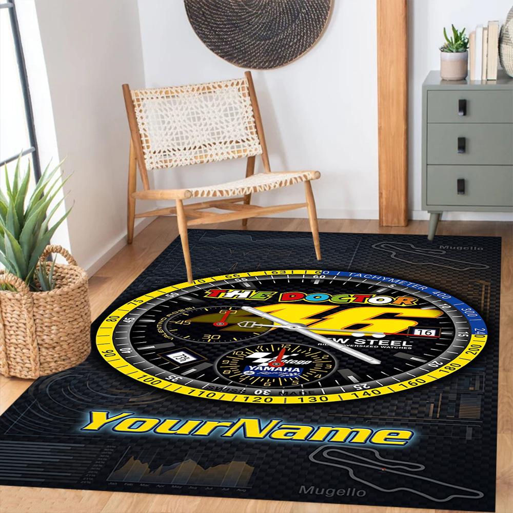 Doctor46 Customize Text Floor Rug Office Rug Perfect For Dormitory Outdoor Decorate Room Bedrooms Antislip Rug Decorate Offices
