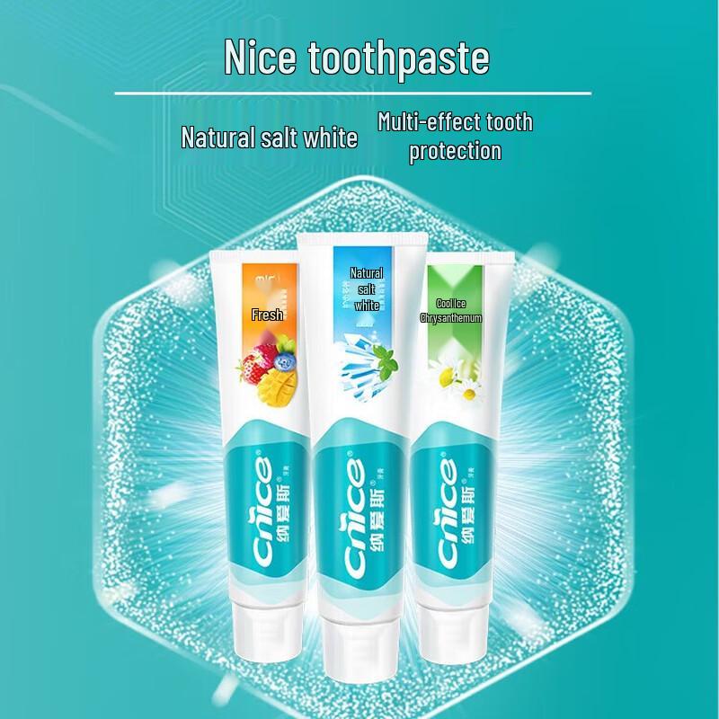 

Naice Multi-Flavor Toothpaste 6-Pack