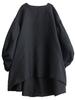 Xitao V-hals Batwing Sleeve Irregular Dress HQQ2389