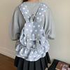 Stylish and Cute Polka Dot Contrasting Color Large-capacity Student Schoolbag New Foreign Style Travel Women's Backpack