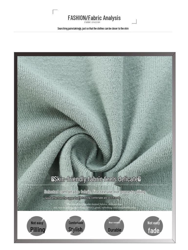 Spring-Summer 2025 Women's Three-Quarter Sleeve Knit Top with Stylish Lapel for Middle-Aged and Elderly Women