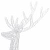 XXL Reindeer Christmas Decoration Acrylic 250 LED 3 pcs. 180 cm