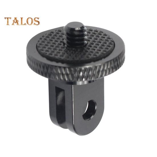 Action Camera Tripod Mount for Insta360 for GOPRO 1/4-inch Screw CNC Aluminum Alloy Mini Tripod Adapter Sports Camera Accessories