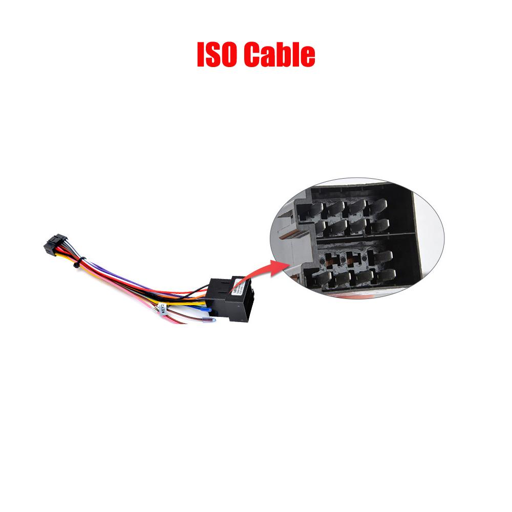 Universal Android Car Radio Wire Harness Power Cord for KIA Nissan Toyota SUZUKI Mitsubishi HONDA Ford Peugeot 2008