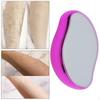 Painless Hair Removal Epilator Reusable Body Depilation Tool Rose Red