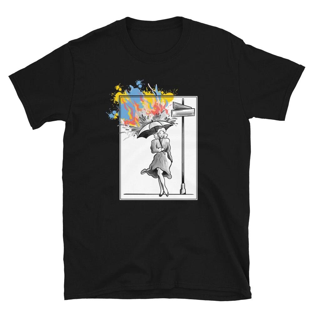 Colourful Rain T-Shirt M