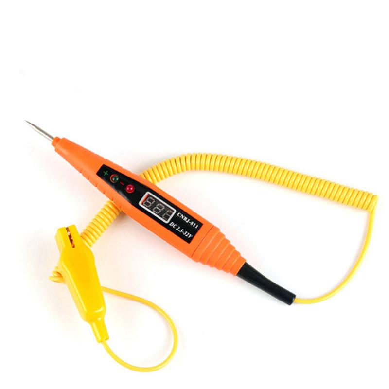 

New Car Digital Electric Voltage Tester Light Test Pen Automotive Test Probe Pencil