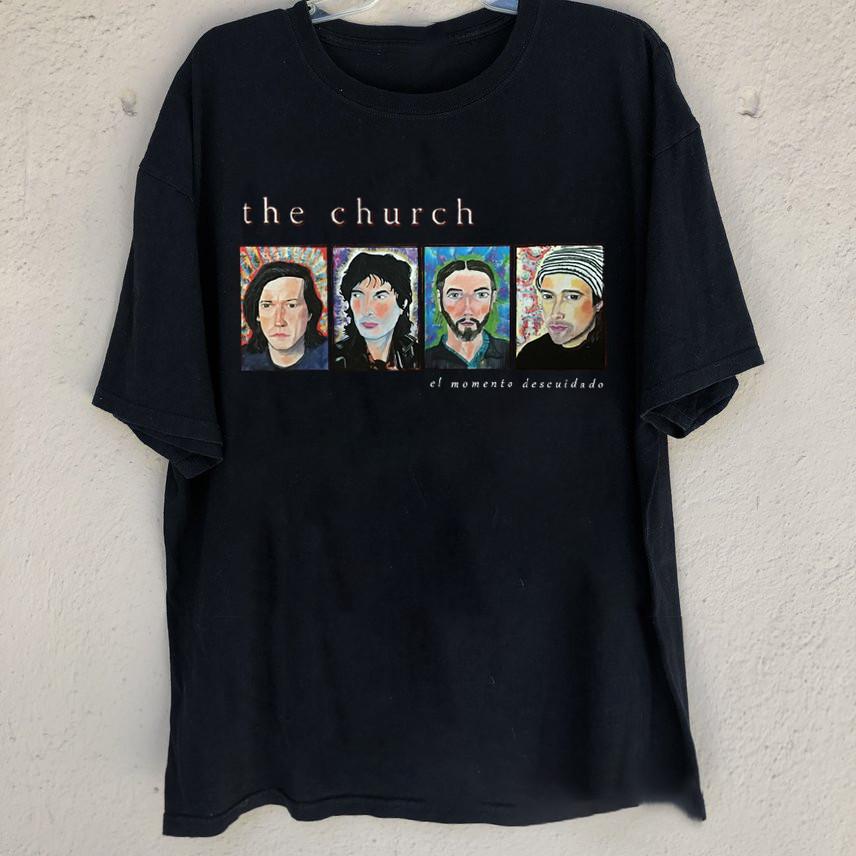 The Church Band El Momento Descuidado Unisex T-Shirt Cotton Full Size Unisex T-Shirt L