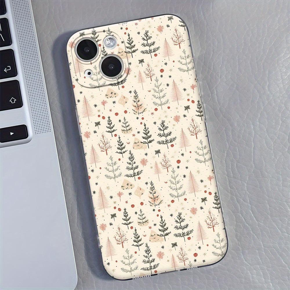 

Creative Christmas Tree Printed Phone Case, suitable for iPhone 17, 16, 15, Plus, Pro, Max series phones - ideal for use as a gi iPhone17 чистий