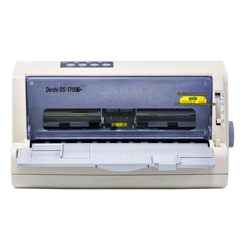 DeShi DS-1700II+ 24-Pin Flatbed Receipt Printer CN plug (adapter included)