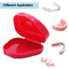 Plastic Retainer Case Portable Multiple Colors Braces Orthodontic Case Dental Retainer Box Old People