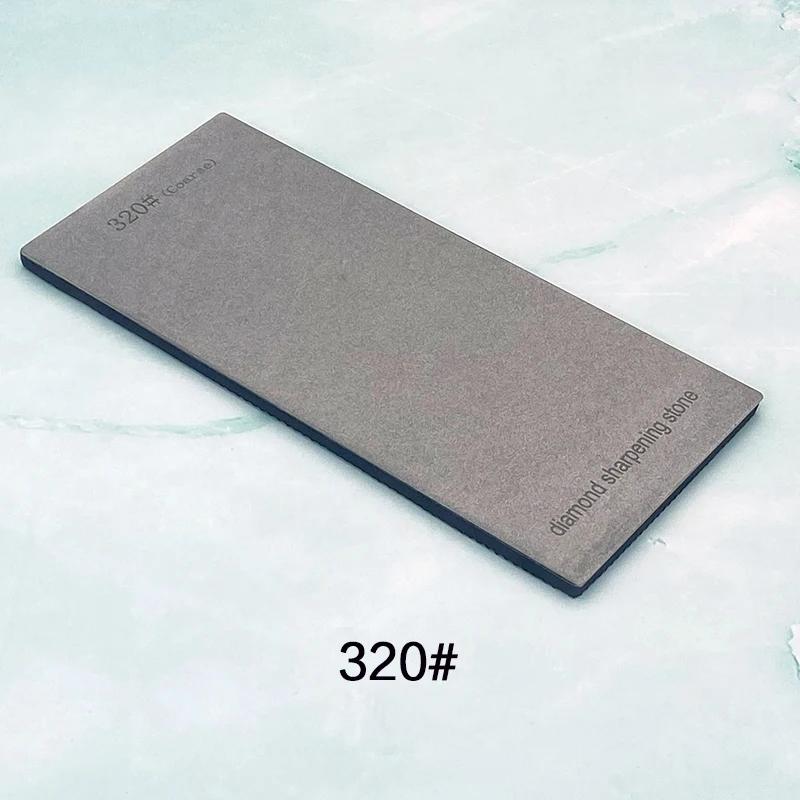 DiamantSchleifstein Messerschärfer Anti-Rutsch-Basis 120~3000 Küchenmesser Schärfwerkzeug Set 4-8 Dünne Klinge Platten Set