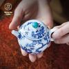 Cheng De Xuan Jingdezhen Blue & White Ceramic Teapot