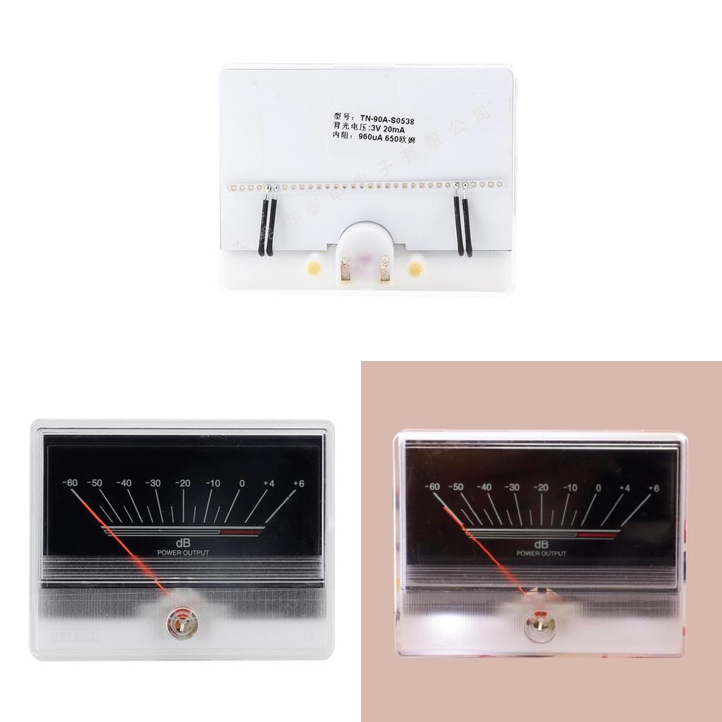 Tn90 High Precision Audio Level Meter With Backlight For Amplifiers And Sound Systems