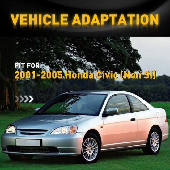 Latch Cable Release with Pull Handle For 2001-2005 Honda Civic (Non Si) Hood EXV