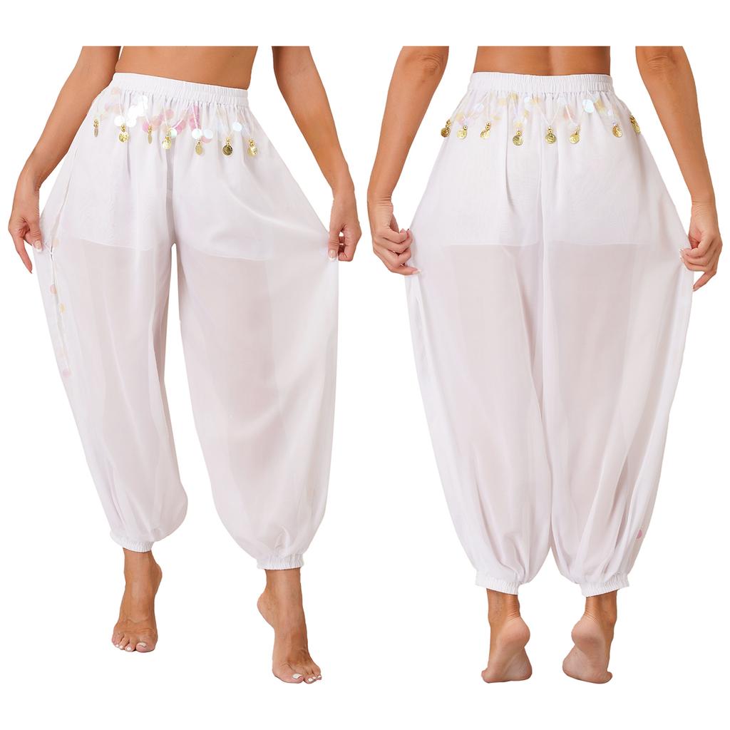 Dámské kalhoty na břišní tanec Bloomers Lantern Pants Indie taneční kostým