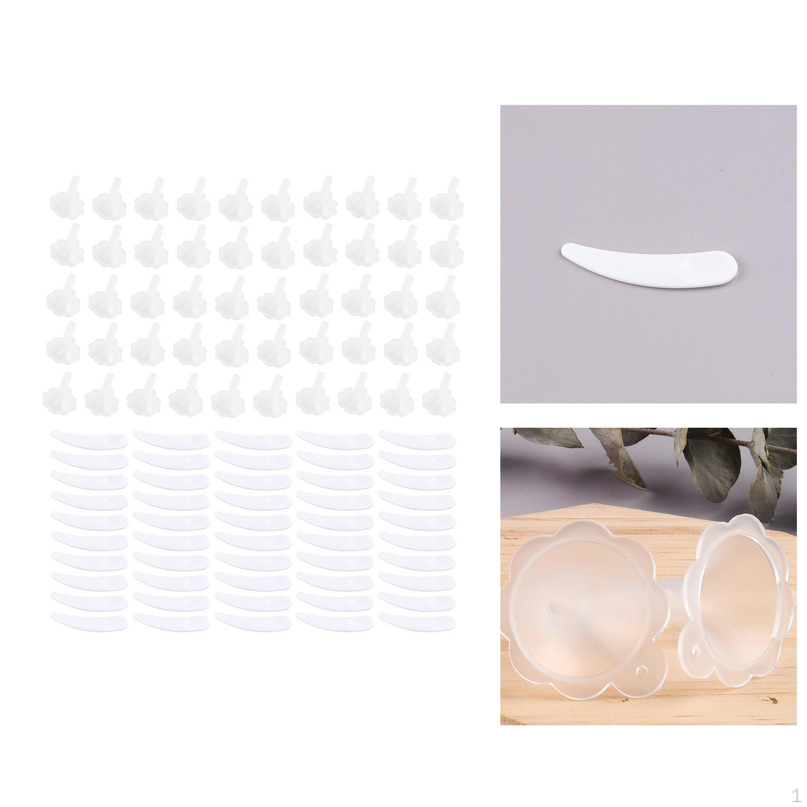 

100x , Lightweight DIY Accessories Disposable Cosmetic Mask Sampling, Mixing 100kits