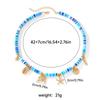 European and American Marine Element Alloy Summer Beach Shell Necklace, Personalized High-end Starfish Multi-layer Collarbone Chain