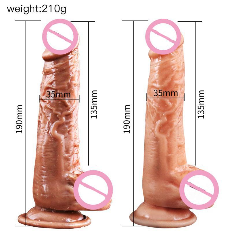 Dámské silikonové erotické hračky pro ženy Vibrátory pro ženy Vyhřívané rotační teleskopické dildo Párová masturbace Dálkové ovládání G-bod stimulace Sexuální hračky