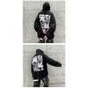 Men's Oversized Graphic Hoodie Hip Hop Style Long Sleeve Pullover Sweatshirt