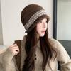 Women S Oversized Slouch Beanie Hat Jacquard Knit Warm Winter Hat