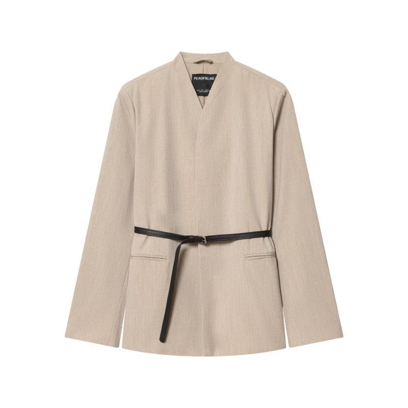 2026 Spring Collection: European & American Versatile Belted Casual Suit