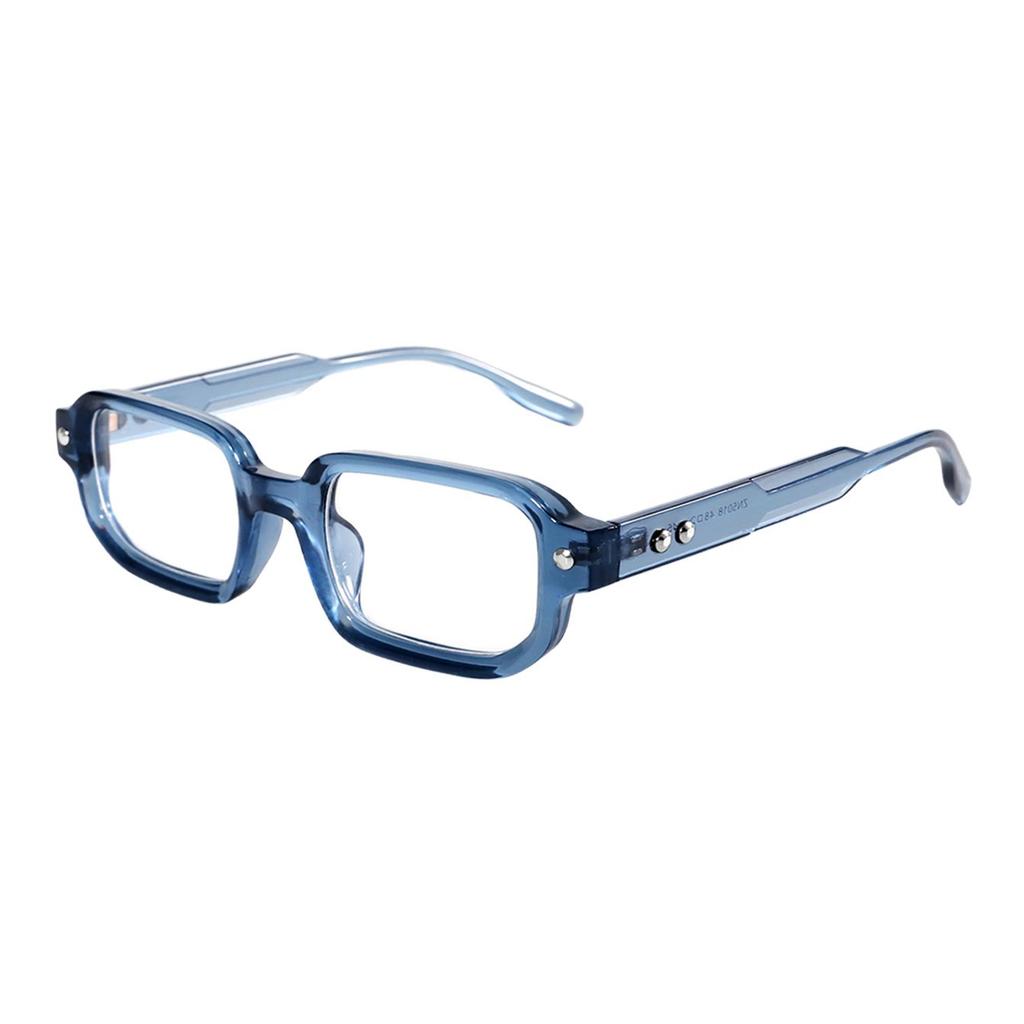 New European and American fashion square small frame color-changing sunglasses men's sunscreen sunglasses women's